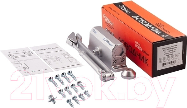 Изображение товара Доводчик с рычагом Нора-М URBOnization 510 (серебристый)