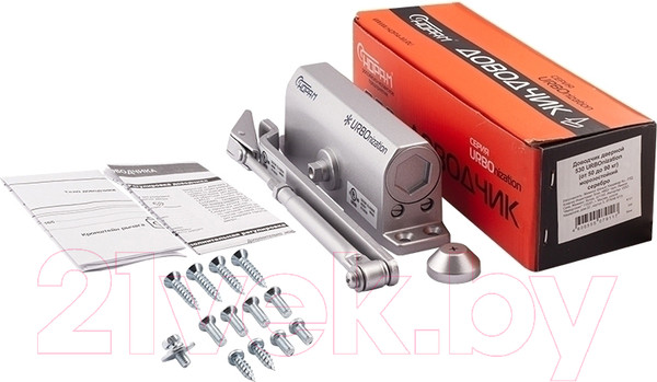 Изображение товара Доводчик с рычагом Нора-М URBOnization 530 (серебристый)