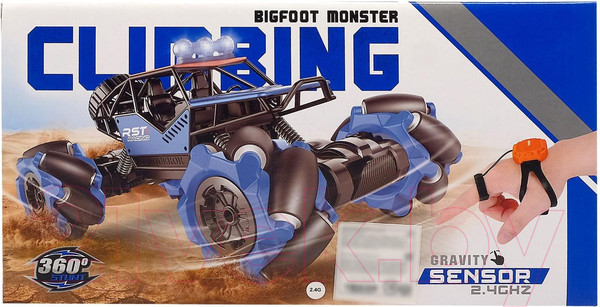 Изображение товара Радиоуправляемая игрушка Sima-Land Джип-акробат / 5187464 (зеленый)