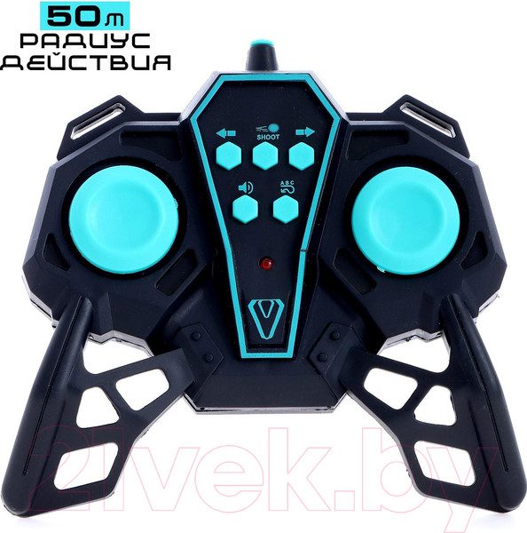 Изображение товара Радиоуправляемая игрушка Sima-Land Танк Fighter / 6918430 (черный/синий)