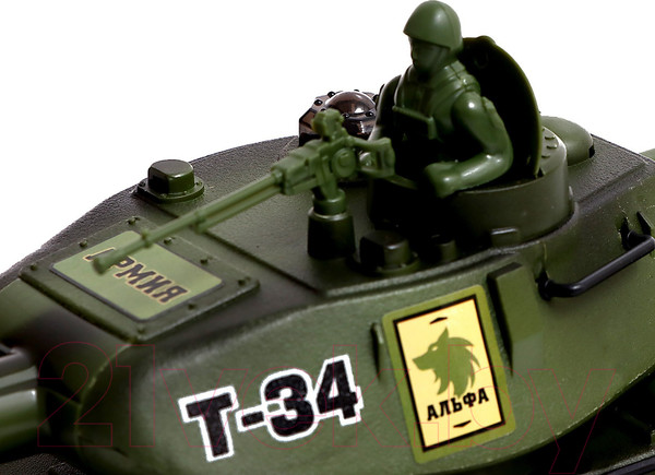 Изображение товара Набор радиоуправляемых игрушек Автоград Танковый бой Т34 vs Tiger / 9224883