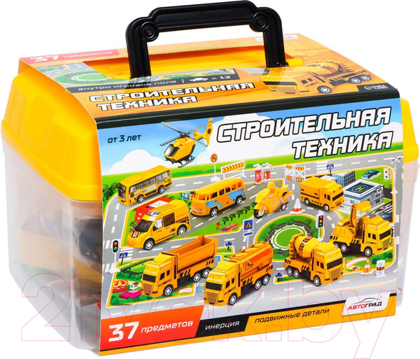 Изображение товара Набор игрушечной техники Автоград Строительная техника / 7612807
