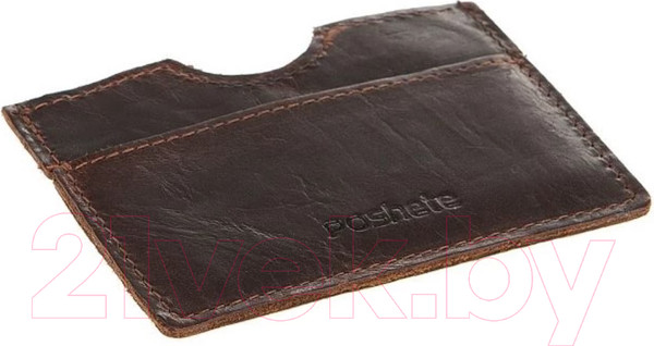 Изображение товара Кардхолдер Poshete 196-38327KP-19-DBW (коричневый)