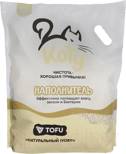 Изображение товара Наполнитель для туалета Коту Натуральный (10л)