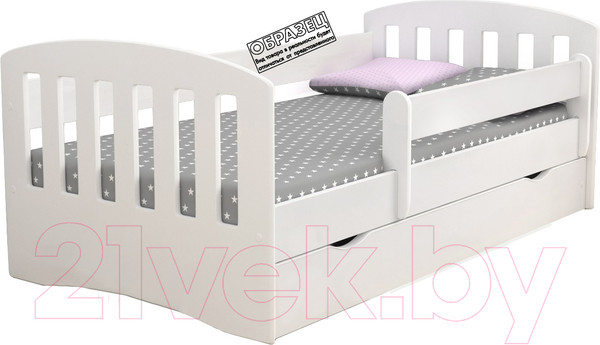 Изображение товара Кровать-тахта детская Мебель детям Классика 80x190 К-80