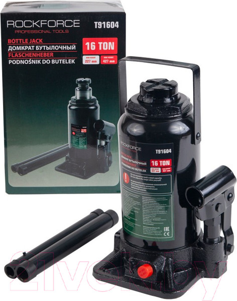 Изображение товара Бутылочный домкрат RockForce RF-T91604 (Euro)