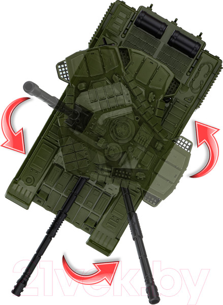 Изображение товара Танк игрушечный РЫЖИЙ КОТ Буран / И-9833