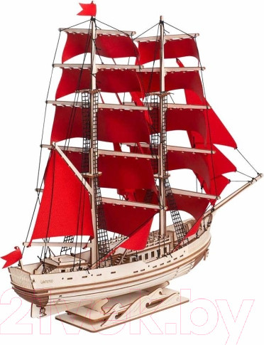 Изображение товара Корабль игрушечный Lemmo С парусами Секрет Океана / 01-91