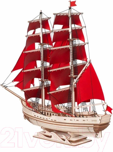 Изображение товара Корабль игрушечный Lemmo С парусами Секрет Океана / 01-91