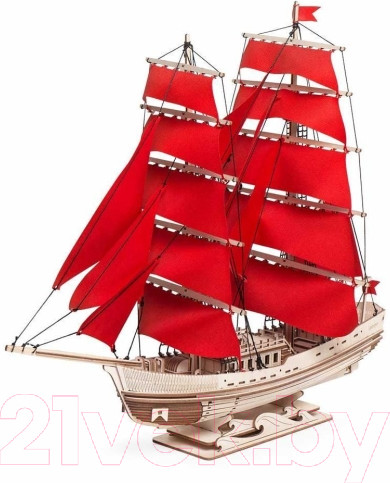 Изображение товара Корабль игрушечный Lemmo С парусами Секрет Океана / 01-91