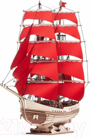 Изображение товара Корабль игрушечный Lemmo С парусами Секрет Океана / 01-91