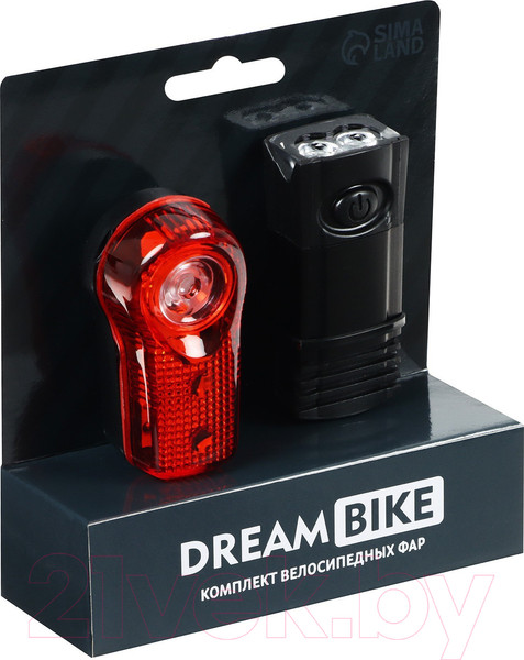 Изображение товара Набор фонарей для велосипеда Dream Bike JY-7045+JY-173 / 7305381