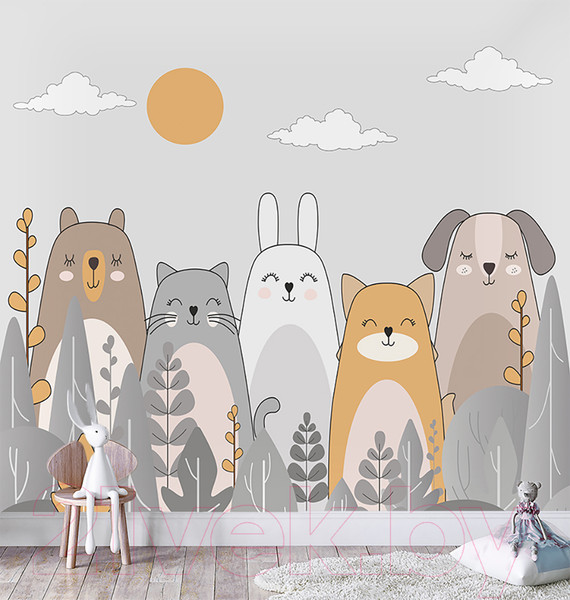 Изображение товара Фотообои листовые Vimala Осень в лесу (270x300)