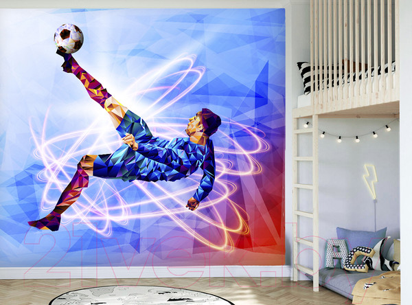 Изображение товара Фотообои листовые Vimala Футболист 2 (270x300)
