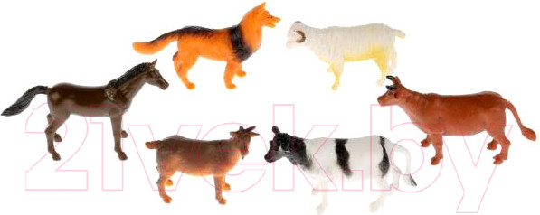 Изображение товара Набор фигурок игровых Играем вместе Домашние животные / HB336-6