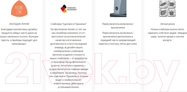 Изображение товара Ломтерезка Graef SKS 110 Twin (серый)