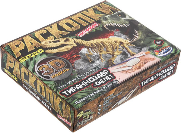 Изображение товара Развивающая игра Играем вместе Раскопки Динозавр Тиранозавр / FL6033384-R