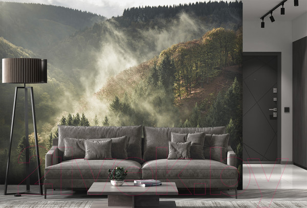 Изображение товара Фотообои листовые Vimala Солнечный лес 2 (270x300)