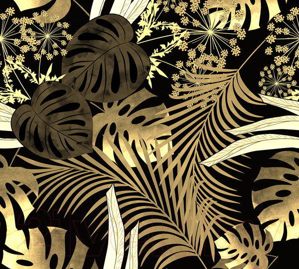 Изображение товара Фотообои листовые Vimala Векторные листья 8 (270x300)