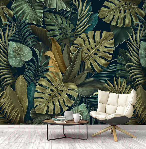 Изображение товара Фотообои листовые Vimala Густые листья (270x300)