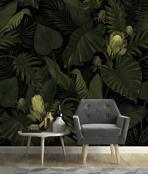 Изображение товара Фотообои листовые Vimala Густые листья 2 (270x300)