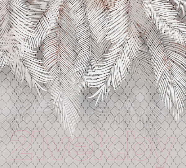 Изображение товара Фотообои листовые Vimala Пальмовые листья 10 (270x300)