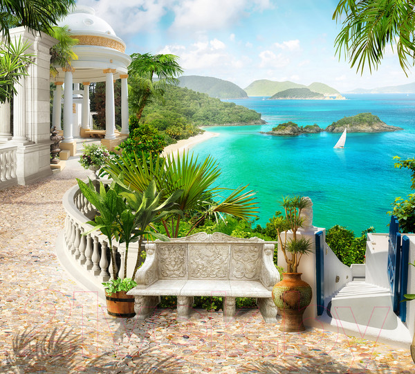 Изображение товара Фотообои листовые Vimala Фреска 4 (270x300)