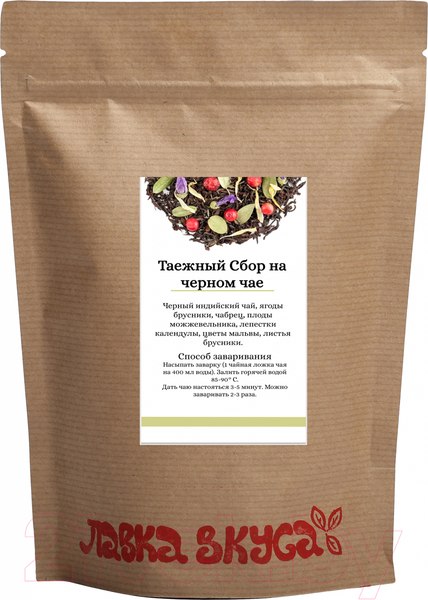 Изображение товара Чай листовой Лавка Вкуса Таежный Сбор (100г)