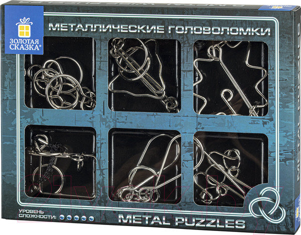 Изображение товара Набор головоломок Золотая сказка High level / 664927 (6шт)