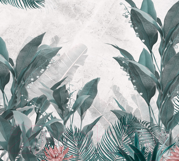 Изображение товара Фотообои листовые Vimala Настенные листья 2 (270x300)