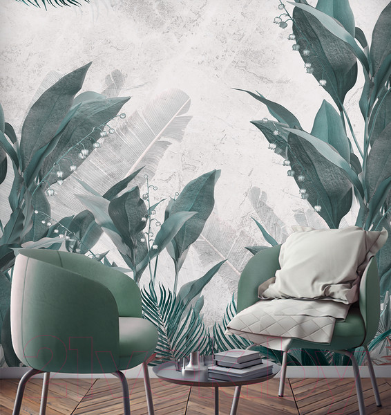 Изображение товара Фотообои листовые Vimala Настенные листья 2 (270x300)