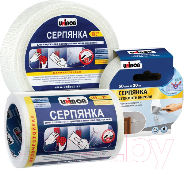 Изображение товара Серпянка Unibob 150ммx20м / 70095
