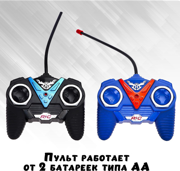 Изображение товара Набор радиоуправляемых игрушек Sima-Land Полицейская погоня / 6918406