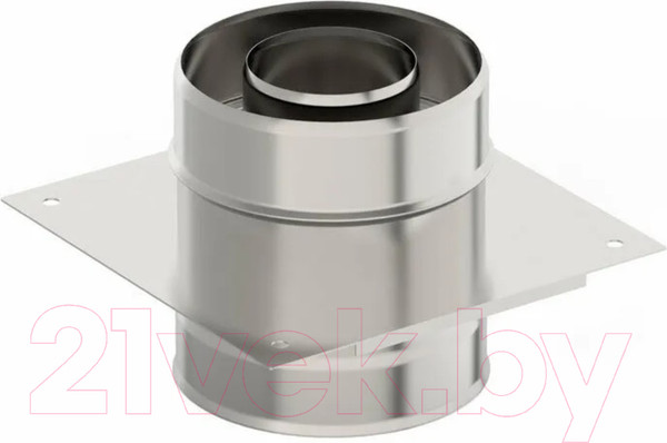 Изображение товара Площадка монтажная для дымохода UMKPRO 180х280 AISI 439/439 1мм/0.5мм (К) (320х400)