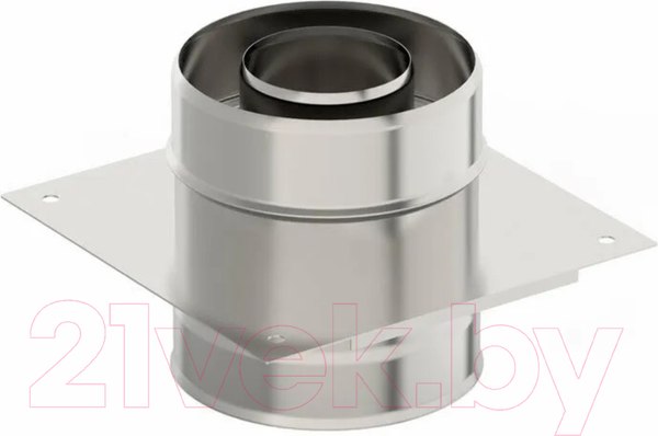 Изображение товара Площадка монтажная для дымохода UMKPRO 115х200 AISI 439/439 1мм/0.5мм (К) (240х320)