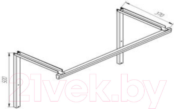 Изображение товара Комплект освещения для верстака Metos ITP 1200 / 2869