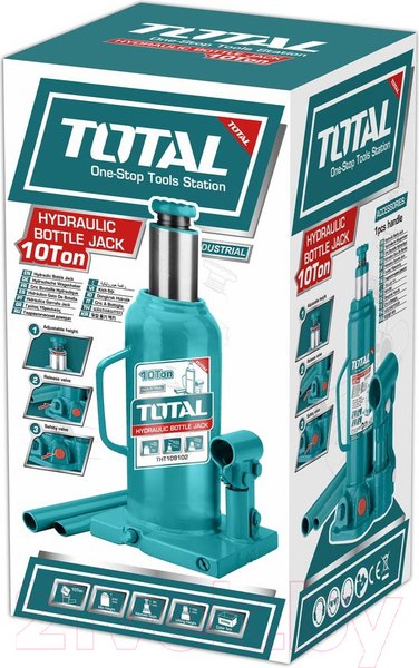 Изображение товара Бутылочный домкрат TOTAL THT109102