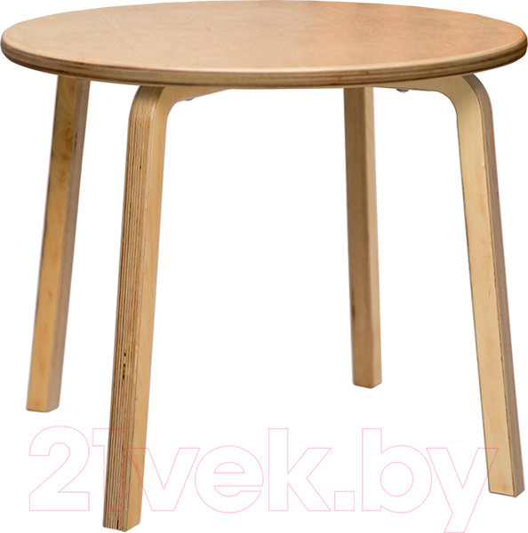 Изображение товара Стол детский Millwood Круглый D52.6x45.5 (береза)