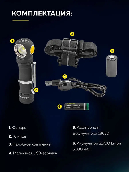 Изображение товара Фонарь Forsage F-BF101(54145)