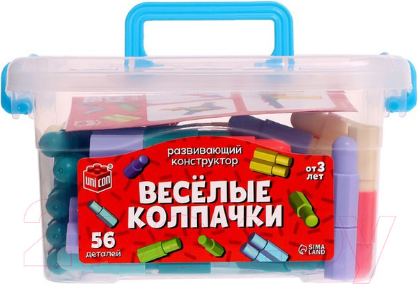 Изображение товара Конструктор Unicon Веселые колпачки / 9224823