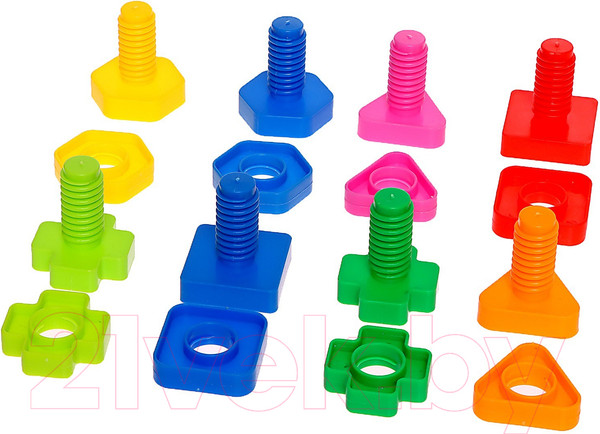 Изображение товара Развивающий игровой набор Unicon Болты и гайки / 9201130