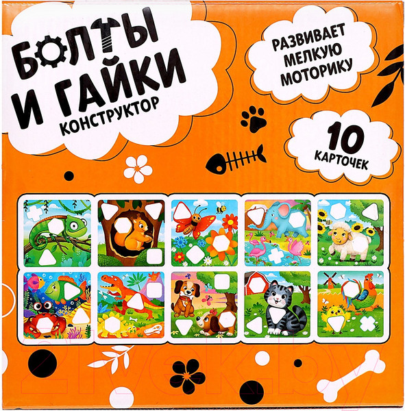 Изображение товара Развивающий игровой набор Unicon Болты и гайки / 9201130