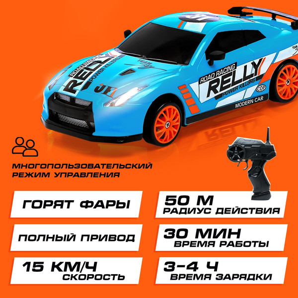 Изображение товара Радиоуправляемая игрушка Автоград Японский дрифт / 7364911