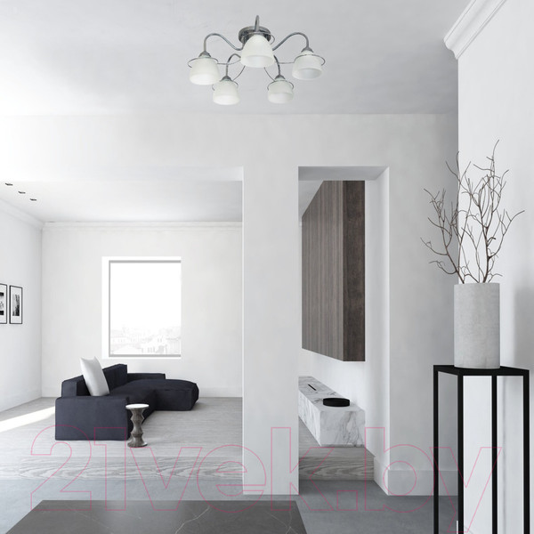 Изображение товара Люстра Элетех Атлас 151 НСБ 01-5х60-137 Е27 / 1005404979 (хром)