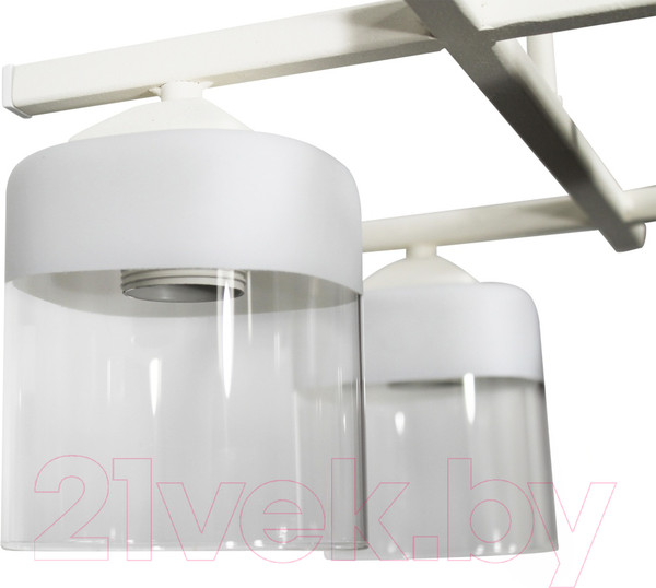 Изображение товара Люстра Элетех Базиль 141 НПБ 01-4х60-124 Е27 / 1005404980 (белый муар)