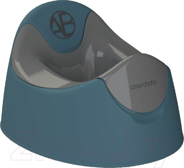 Изображение товара Детский горшок Amarobaby Bonny / AB221104B/18 (бирюзовый)
