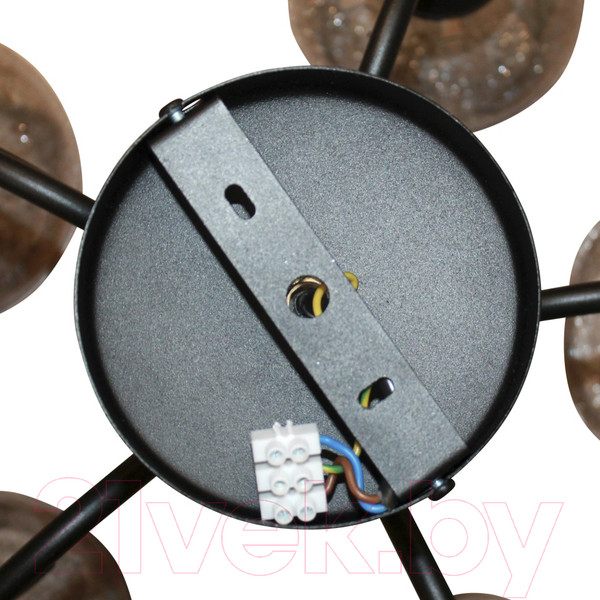 Изображение товара Люстра Элетех Берта 151 НСБ 01-5х60-132 Е27 / 1005404645 (черный муар)