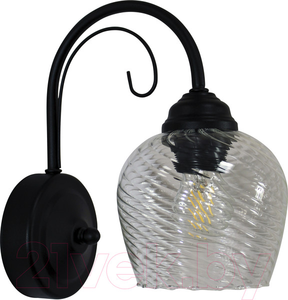 Изображение товара Бра Элетех Берта 511 НББ 01-60-156 Е27 / 1005404984 (черный муар)