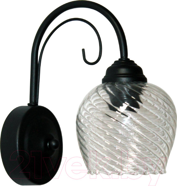 Изображение товара Бра Элетех Берта 511 НББ 01-60-156 Е27 / 1005404984 (черный муар)