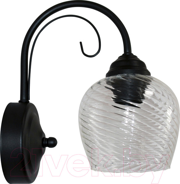 Изображение товара Бра Элетех Берта 511 НББ 01-60-156 Е27 / 1005404984 (черный муар)